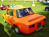 Renault 8 Gordini orange (de 1962-73)(a Champagnier (38), en 2018) (2)